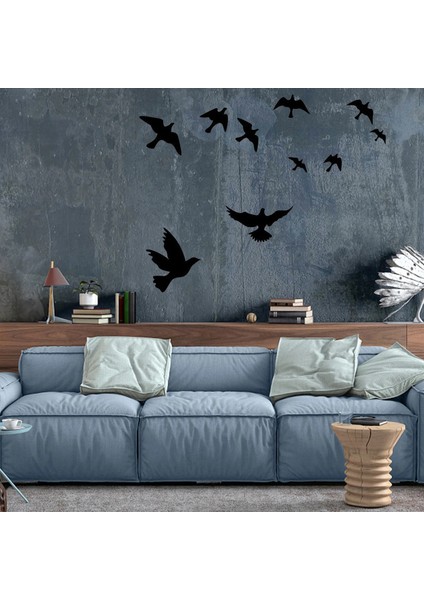 Beyaz Stil Pencere Uyarısı Kuş Çıkartmaları-Çarpışma Önleyici Kapı ve Pencerelere Insanların ve Kuşların Çarpmasını Önler Dekor Kendinden Yapışkanlı Siluetler (Yurt Dışından) fırsatları