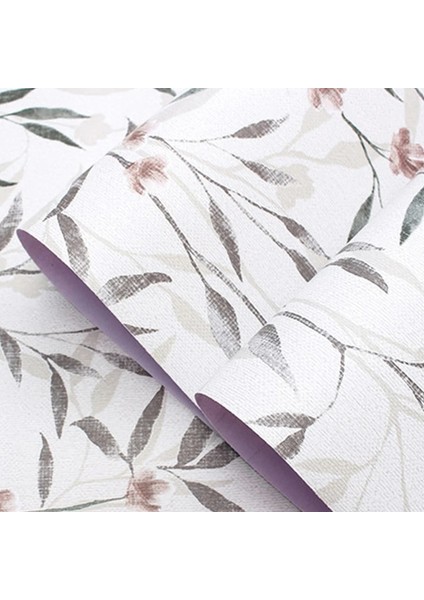 F151 Tarzı 1MX45CM Pastoral Tarzı Sanat Çiçek Kendinden Yapışkanlı Duvar Kağıtları Banyo Yatak Odası Vinil Ev Dekor Kapı Masa Mobilya Yenileme Çıkartmalar (Yurt Dışından)