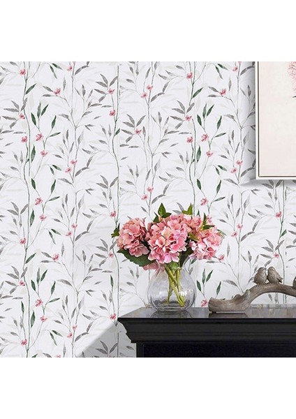 F151 Tarzı 1MX45CM Pastoral Tarzı Sanat Çiçek Kendinden Yapışkanlı Duvar Kağıtları Banyo Yatak Odası Vinil Ev Dekor Kapı Masa Mobilya Yenileme Çıkartmalar (Yurt Dışından) fiyatları