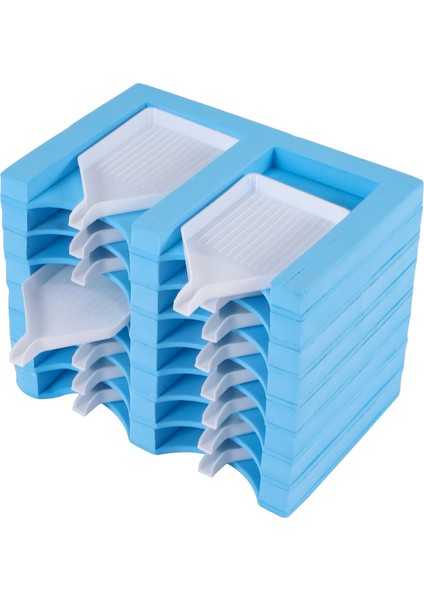 16 Yuva Tepsi Düzenleyici Aksesuarları Tepsi Alet Kitleri Düzenleyici Mavi (Yurt Dışından) fiyatları