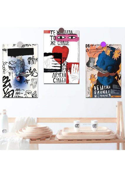 Graffiti Posteri Etiket Nostalji Y2K Moda Stil Kahve Sanat Resmi Fotoğraf Hediye Duvar Odası Arka Plan Kawaii Dekor Kartı (Yurt Dışından) fırsatları