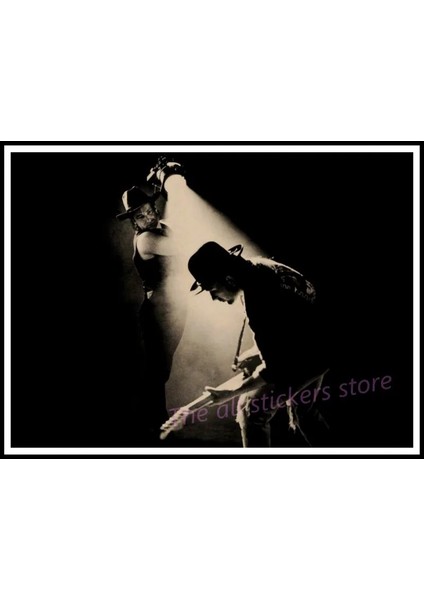 No.9 Stili 21X30 U2 Posteri.irlanda Ev Furg Dekorasyon Posteri.kraft Asit Rock Müzik Poster Çizim Çekirdek Duvar Çıkartmaları (Yurt Dışından)