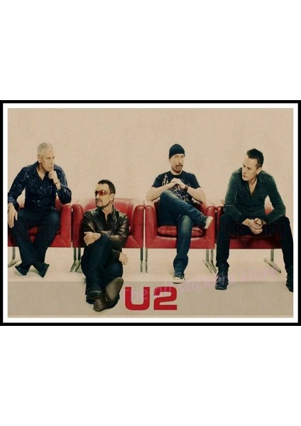 No.9 Stili 21X30 U2 Posteri.irlanda Ev Furg Dekorasyon Posteri.kraft Asit Rock Müzik Poster Çizim Çekirdek Duvar Çıkartmaları (Yurt Dışından) modelleri