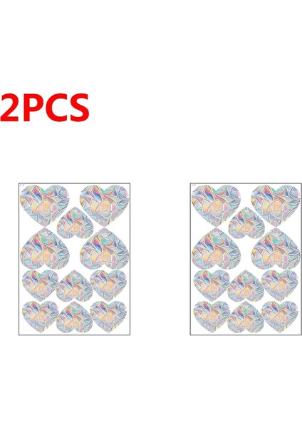 Mavi Stil 2023 Yeni Gökkuşağı Prizma Elektrostatik Cam Çıkartmaları Pvc Yapraklar Statik Pencere Çıkartmaları Suncatcher Etiket Güneş Yakalayıcı Duvar Çıkartması (Yurt Dışından)