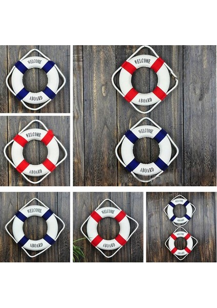 Mavi Stil 14CM Lifebuoy Halka Tekne Deniz Cankurtaran Simidi Geminin Mediterraneo Tarzında Asılı Ev Dekorasyon Duvarına Hoş Geldiniz (Yurt Dışından) fırsatları