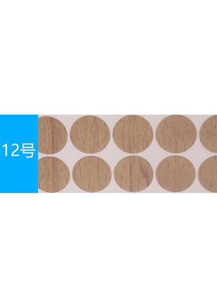 No.12 Tarzı Heet Mobilya Kendinden Yapışkanlı Sızdırmazlık Çıkartmaları Masa Dolabı Delik Süs Pvc Mobilya Kapak Vida Deliği Için Çirkin Çıkartmalar (Yurt Dışından)