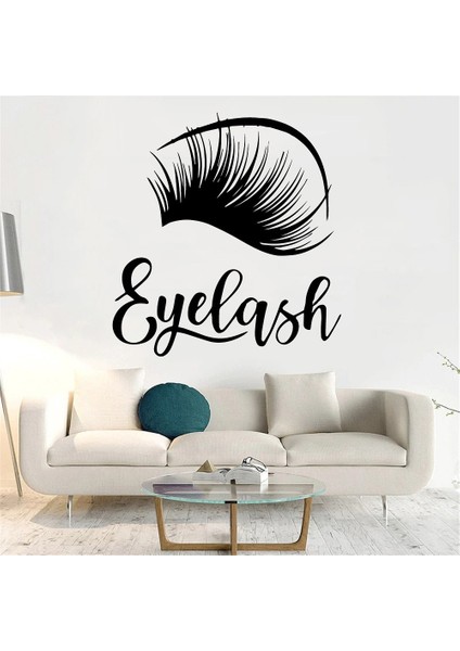 Gri Tarzı L Boyutu Karikatür Kirpik Ev Dekor Modern Akrilik Dekorasyon Dekor Oturma Odası Yatak Odası Çıkarılabilir Duvar Sanatı Mural (Yurt Dışından) fiyatları