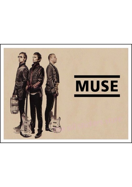 No.27 Tarzı 21X30 Muse Poster.muse Rock Müzik Vintage Retro Poster Kraft Kağıt Dekoratif Duvar Sticker (Yurt Dışından) fırsatları