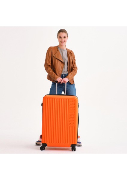 Abs Turuncu Büyük Boy Valiz 16523 fiyatları