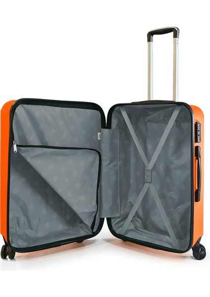 Abs Turuncu Büyük Boy Valiz 16523 indirimleri