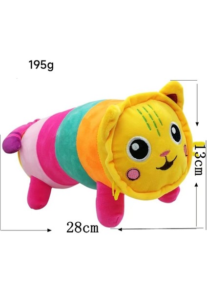 Gabby's Dollhouse Gabby's Dollhouse Yavru Kedi Peluş Oyuncak Sarılabilir Kedi Vakum Sıkıştırma (Yurt Dışından)