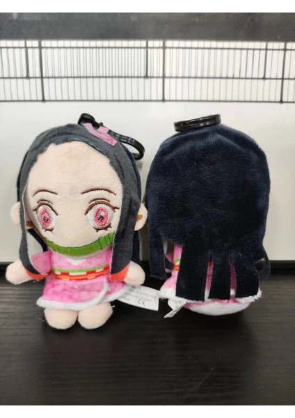 Japon Animesi Demon Slayer: Kimetsu No Yaiba Çevre Birimleri Mizuko Demon Slayer: Kimetsu No Yaiba Kelebek Ninja Peluş Bebek Oyuncak Bebek Kolyesi Kamado Nezuko Pokémon Pokemon (Yurt Dışından)