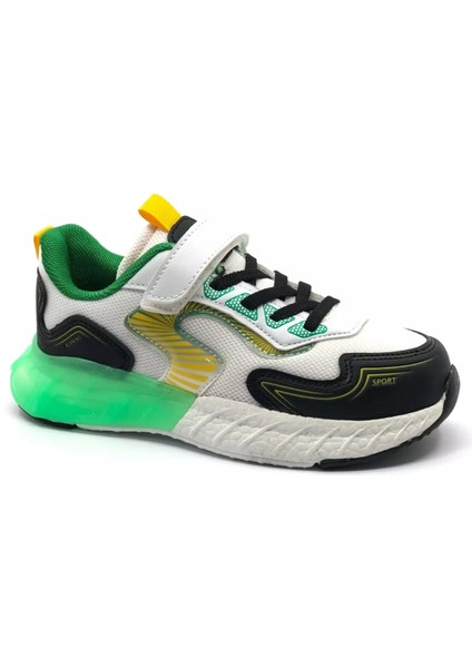 Owen Flt Çocuk Spor Ayakkabısı Beyaz Yeşil