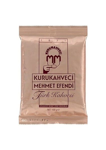 Kurukahveci Mehmet Efendi  Kahveci Türk Kahvesi 100 gr. (24'lü)