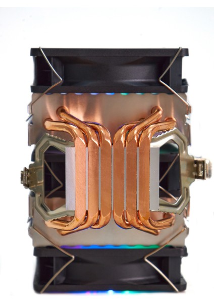 Coldpower 6p3 6 Bakır Boru 3 Rgb Fan 160 Tdp Işlemci Fanı fiyatları