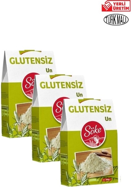 Glutensiz Un 250gr 3 Adet