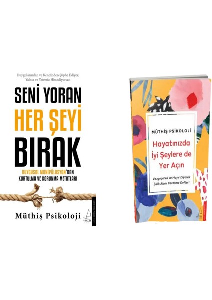 Seni Yoran Her Şeyi Bırak - Haytınızda İyi Şeylere de Yer Açın - 2 Kitap