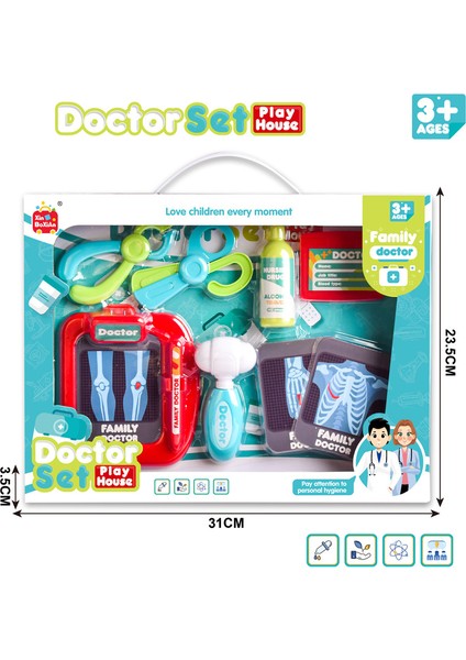 Simülasyon Oyun Evi Oyuncak Küçük Doktor Enjeksiyon Stetoskop Erkek ve Kız Tıbbi Alet Oyun Seti (Yurt Dışından) modelleri