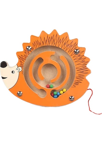 Çocuk Manyetik Parça Labirent Denge Bebek Montessori Eğitici Oyuncak Kurulu Ahşap Eğitici Oyun Bebek Oyuncak (Yurt Dışından)