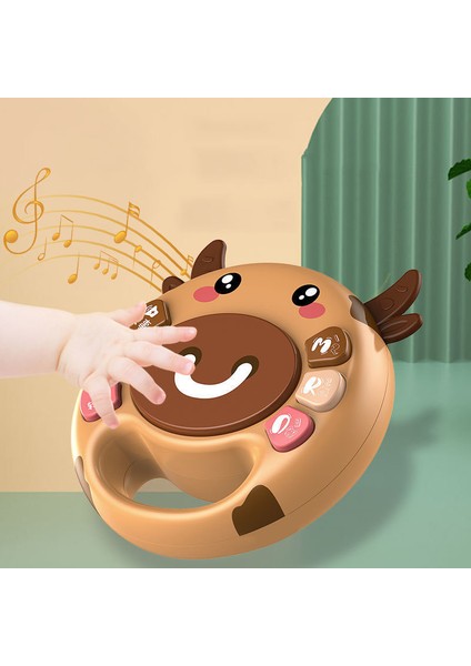 Bebek Eğitici Öğrenme Oyuncaklar 0-12 Ay Montessori Müzikli Oyuncaklar Uyku Çocuklar Için Diş Kaşıyıcı ile Telefon Hikayesi Makinesi (Yurt Dışından) modelleri