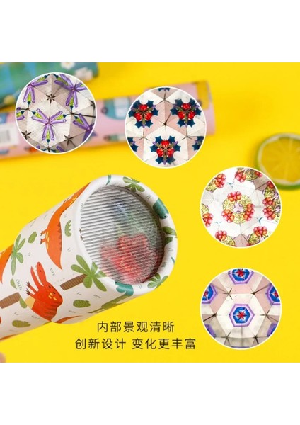 Klasik Kaleydoskop Oyuncak Çok Elmas Ayna Teleskop Eğitim Deneyi Erkek ve Kız Küçük Yaratıcı Hediye Fidget Oyuncak (Yurt Dışından) modelleri