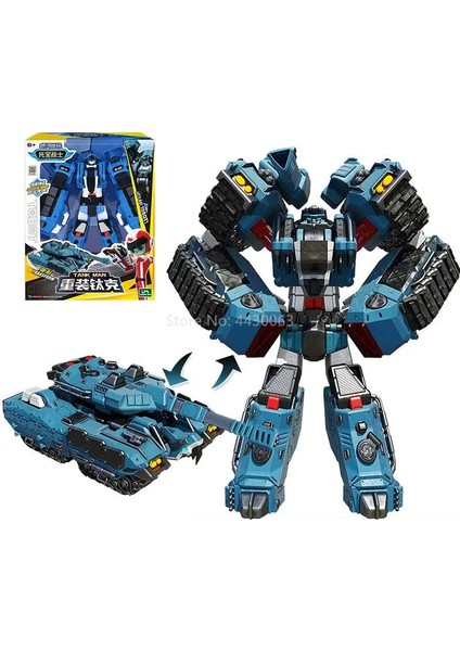 Galaxy Dedektif Tobot Arabayı Robot Oyuncağa Dönüştürüyor Anime Tobot Dönüşüm Tankı Araba Oyuncak Hediye (Yurt Dışından)