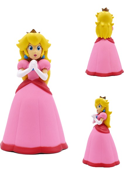 Prenses Papatya Rosalina Şeftali El Kukla Modeli Oyuncak Süper Mario Bros. Prenses Pvc Action Figure Oyuncak Koleksiyon Heykelcik Hediye (Yurt Dışından)