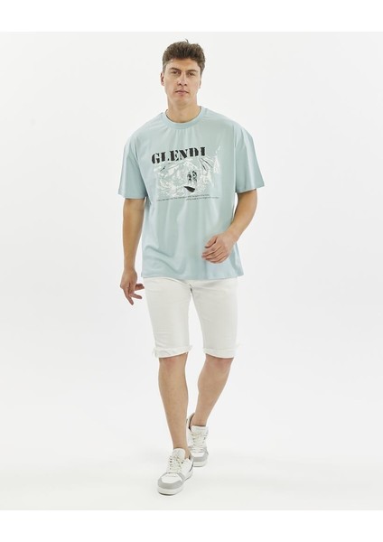 Oversize Baskılı Tişört