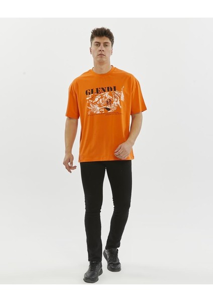 Oversize Baskılı Tişört