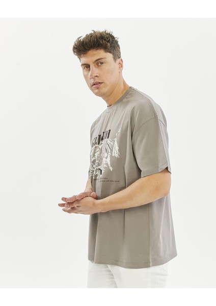Oversize Baskılı Tişört indirimleri