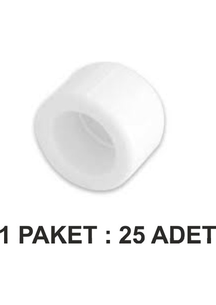 Pprc Kapama Başlığı Dn 32 Paket 25 Li
