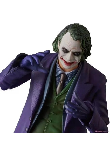 Justice League Joker Heath Ledger Mafex 051# Aksiyon Figürü (Yurt Dışından)