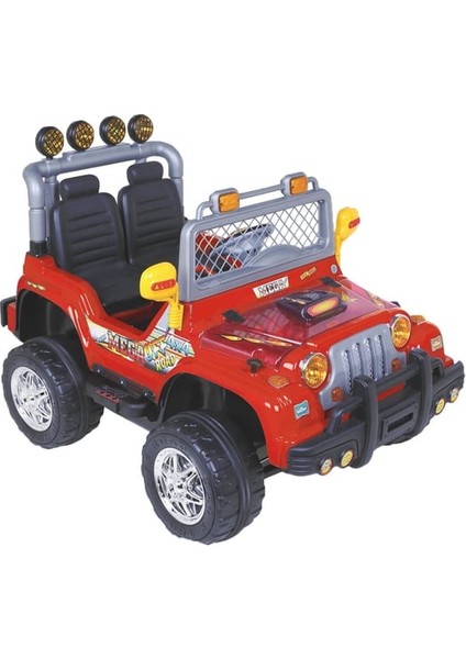 504K Mega Çift Kişilik 12 Volt Uzaktan Kumandalı Akülü Jeep