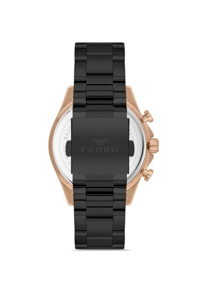 Quartz Çelik Siyah 44 mm Fonksiyonları Aktif Erkek Kol Saati modelleri