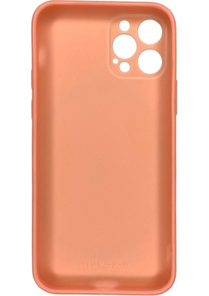 iPhone 12 Pro Pembe Prizma Desenli Cam Görünümlü Kılıf