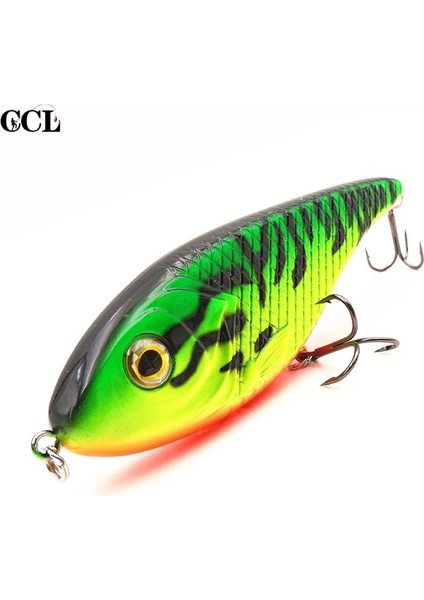 JKB15002 Stili 15 cm 81G Büyük Oyun Jerkbait Yavaş Batan Vıb Balıkçılık Topmouth Culter Opsariichthys Bidens Için Pike Muskies Wobblers Cezbeder (Yurt Dışından) fiyatları