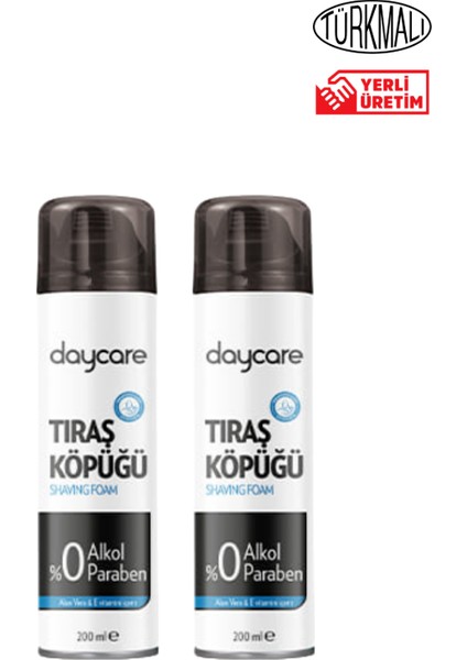 Tıraş Köpüğü 200 ml x 2 Adet