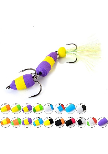 No.11 Tarzı 1 Adet Yeni Mandula Balıkçılık Cazibesi Swimbait 10 Renk Bas Cazibesi Böcek Yem Yumuşak Balıkçılık Cazibesi Pesca Balıkçılık Wobbler Araçları Köpük Yem (Yurt Dışından)