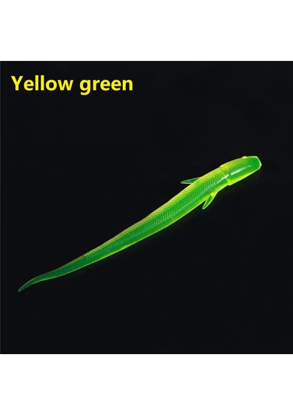 Bir Stil 3pcslot Biyonik Küçük Flicone Yumuşak Balıkçılık Cazibesi 11CM 3g Yapay Loach Yemi Sahte Yem Swimbait Jig Wobbler Balıkçılık Cazibesi (Yurt Dışından)