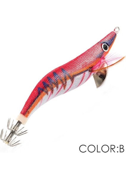 B Tarzı 110MM 18.5g Letoyo 3.5 #18.5g Aydınlık Kalamar Jig Arama Çıngırak Kalamar Jig Deniz Balıkçılık Cazibesi Yem Ahtapot Mürekkepbalığı Kalamar Kanca (Yurt Dışından)