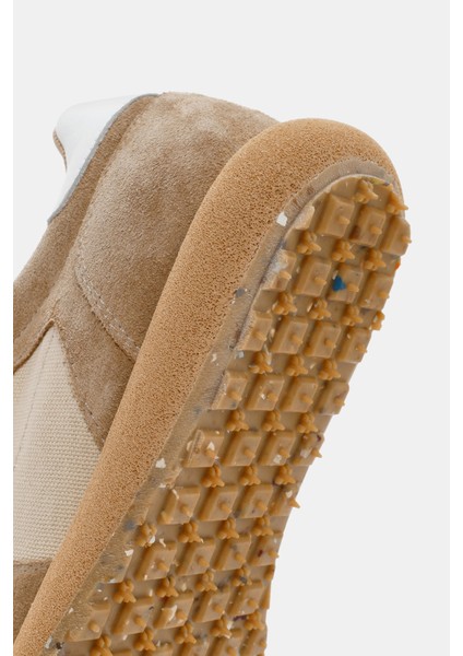 Jones Kadın Bej Süet Deri Sneaker