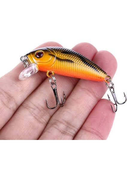 No.1 Stili 1 Adet Minnow Balıkçılık Cazibesi G Topwater Sert Yem Wobbler Jig Yem Crankbait Sazan Çizgili Bas Pesca Olta Takımı Swimbait (Yurt Dışından) fiyatları