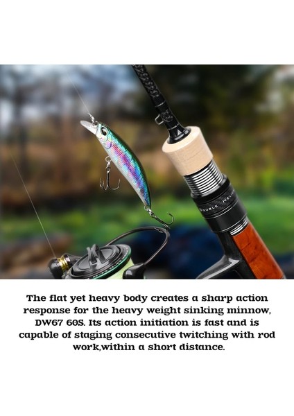 DW67-J Stili Tsurınoya Kral Minnow Balıkçılık Cazibesi Dwg Yapay Sert Yem Pike Bas Alabalık Jerkbait Nehir Wobbler Crankbait (Yurt Dışından)