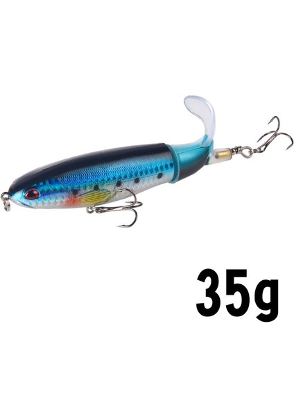 R Tarzı Mcm Topwater Balıkçılık Cazibesi Whopper Popper Yapay Yem Sert Plopper Yumuşak Dönen Kuyruk Olta Takımı Balıkçılık Yem (Yurt Dışından)