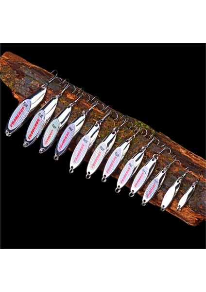 28G Tarzı 1 Adetlot Yüksek 6 Boyutları 3g 7g 10G 14G 18G 21G Payetli Gümüş Kaşık Cazibesi Balıkçılık Yemler Deniz Lures Aracı Wobblerer (Yurt Dışından)