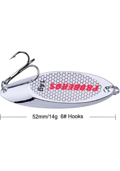 28G Tarzı 1 Adetlot Yüksek 6 Boyutları 3g 7g 10G 14G 18G 21G Payetli Gümüş Kaşık Cazibesi Balıkçılık Yemler Deniz Lures Aracı Wobblerer (Yurt Dışından)