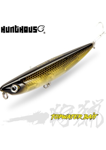 008-120MM Stili 120MM Hunthouse D02 Sparrow Kalem Yüzey Balıkçılık Cazibesi Topwater Stickbaits G Üst Yürüyüşe Pesca Bas Mücadelesi LW519 (Yurt Dışından)