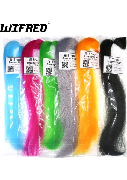 Mor Tarzı Wifreo 1 Paket 30 cm Kıvrımlı Sapıkça Minnow Fiber Çıtası Fly Fiber Bucktail Jig Kafa Bağlama Malzemesi Sinek Balıkçılık Bas Cazibesi (Yurt Dışından) fiyatları