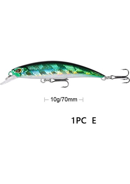 E Tarzı M 10G Yeni Batan Minnow Balıkçılık Lures Trolling Isca Yapay Sert Yemler Wobbler Pesca Crankbait Sazan Pike Mücadele (Yurt Dışından)