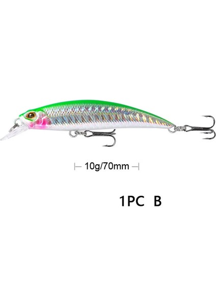 E Tarzı M 10G Yeni Batan Minnow Balıkçılık Lures Trolling Isca Yapay Sert Yemler Wobbler Pesca Crankbait Sazan Pike Mücadele (Yurt Dışından) indirimleri